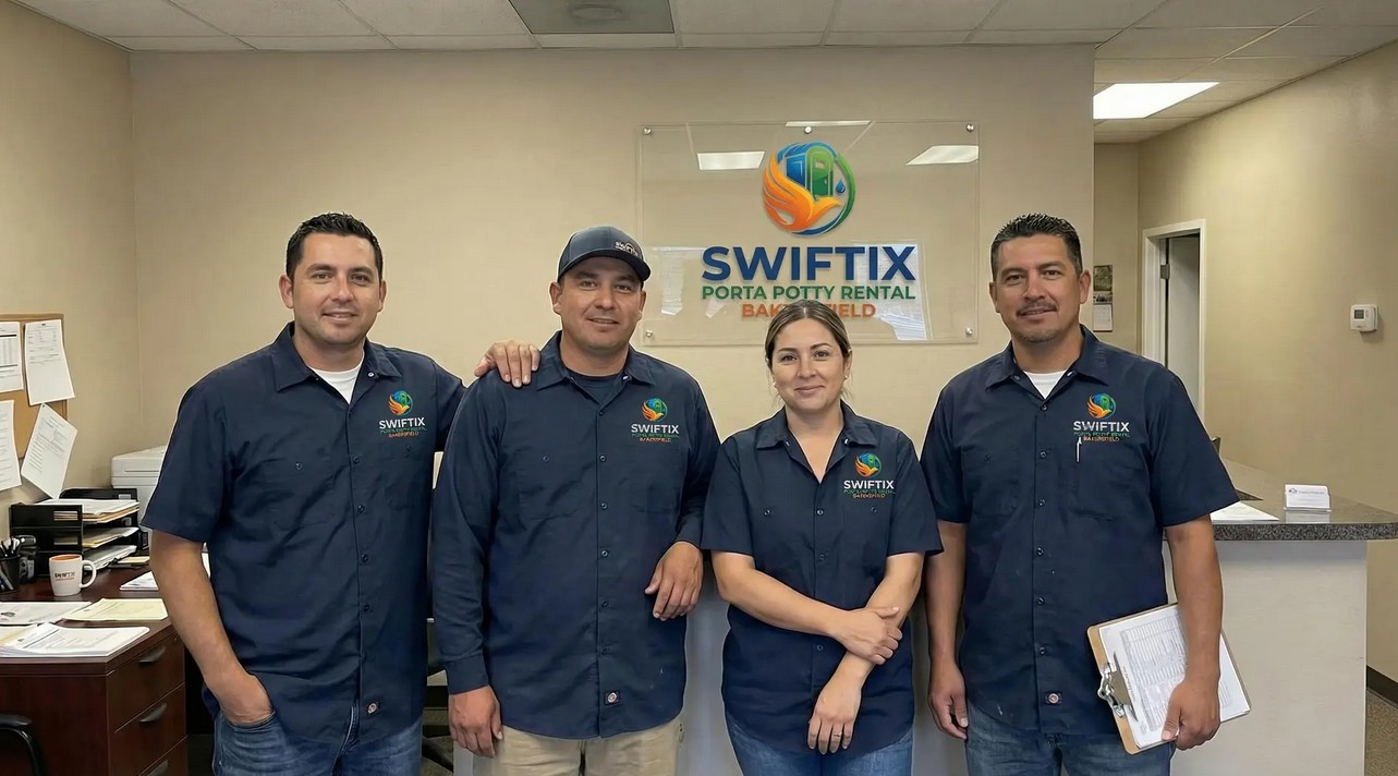 Swiftix Porta Potty Bakersfield team